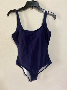 NEW Century Star One Piece Sexy Swimsuit Navy Blue Size M From Amazon